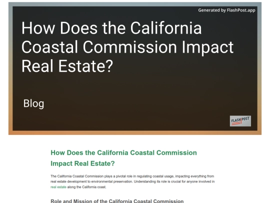 how-does-the-california-coastal-commission-impact-real-estate screenshot