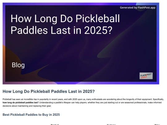 how-long-do-pickleball-paddles-last-in-2025 screenshot