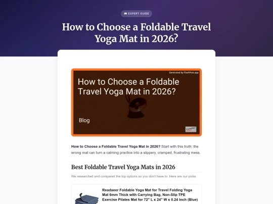 how-to-choose-a-foldable-travel-yoga-mat-in-2026 screenshot