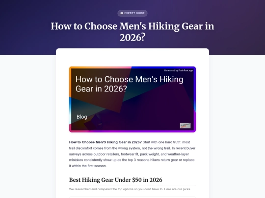 how-to-choose-men-s-hiking-gear-in-2026 screenshot