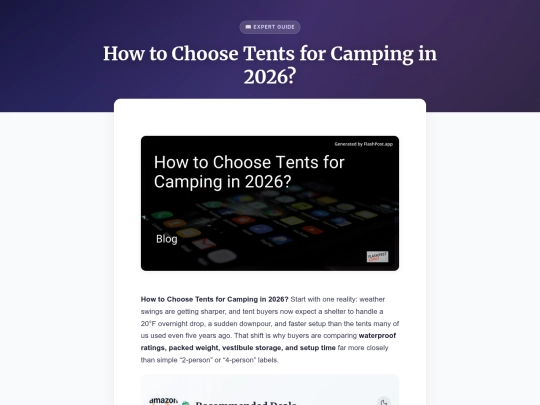 how-to-choose-tents-for-camping-in-2026 screenshot