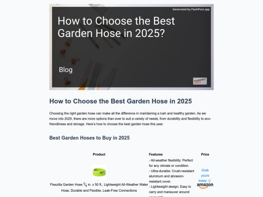 how-to-choose-the-best-garden-hose-in-2025 screenshot