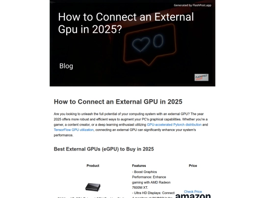 how-to-connect-an-external-gpu-in-2025 screenshot
