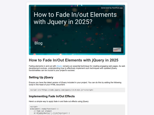 how-to-fade-in-out-elements-with-jquery-in-2025 screenshot
