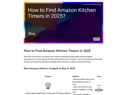 how-to-find-amazon-kitchen-timers-in-2025 screenshot