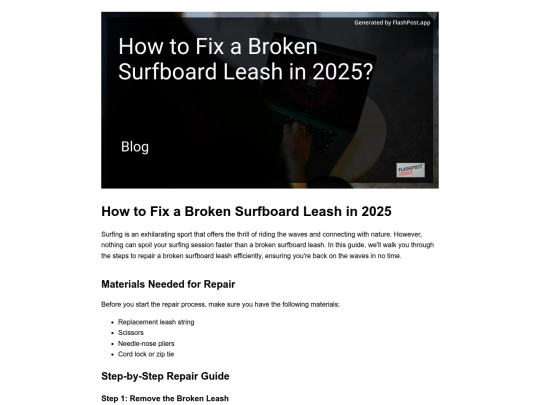 how-to-fix-a-broken-surfboard-leash-in-2025 screenshot