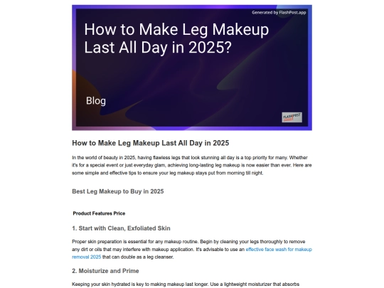 how-to-make-leg-makeup-last-all-day-in-2025 screenshot
