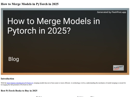 how-to-merge-models-in-pytorch-in-2025 screenshot