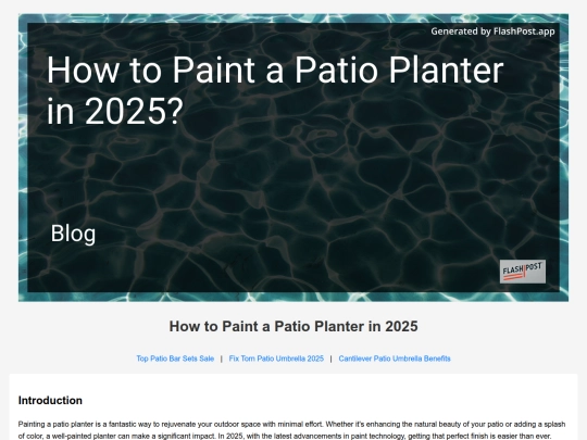 how-to-paint-a-patio-planter-in-2025 screenshot