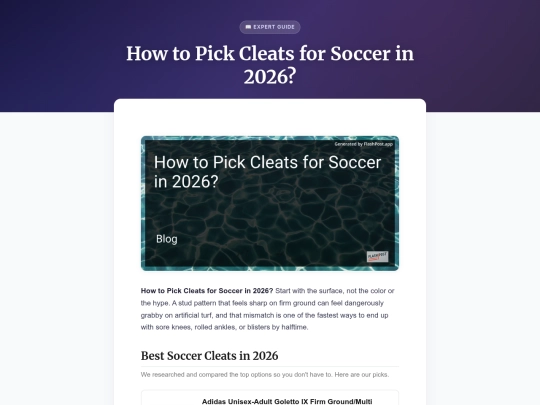 how-to-pick-cleats-for-soccer-in-2026 screenshot