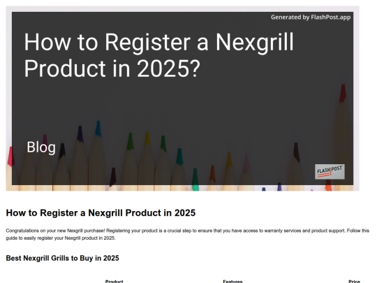 how-to-register-a-nexgrill-product-in-2025 screenshot