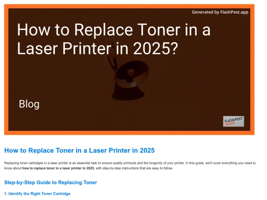 how-to-replace-toner-in-a-laser-printer-in-2025 screenshot