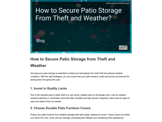 how-to-secure-patio-storage-from-theft-and-weather screenshot