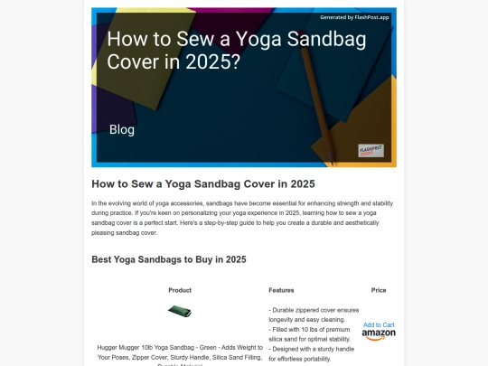 how-to-sew-a-yoga-sandbag-cover-in-2025 screenshot