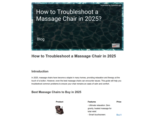 how-to-troubleshoot-a-massage-chair-in-2025 screenshot