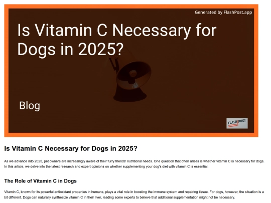 is-vitamin-c-necessary-for-dogs-in-2025 screenshot