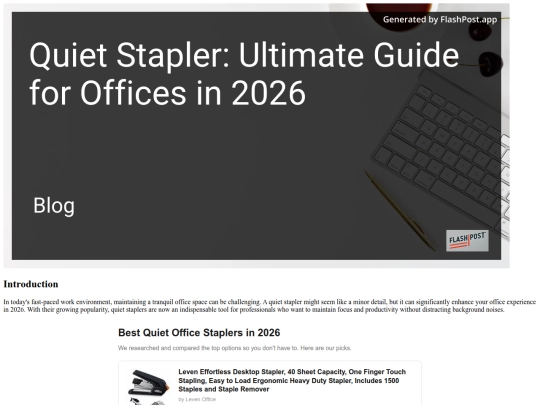 quiet-stapler-ultimate-guide-for-offices-in-2026 screenshot