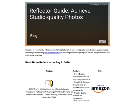 reflector-guide-achieve-studio-quality-photos screenshot