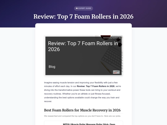 review-top-7-foam-rollers-in-2026 screenshot