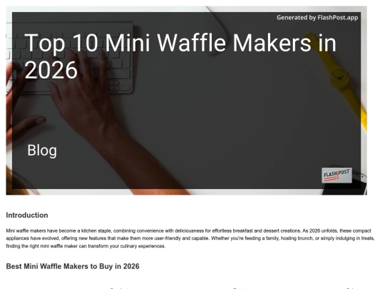 top-10-mini-waffle-makers-in-2026 screenshot