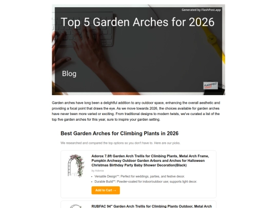 top-5-garden-arches-for-2026 screenshot