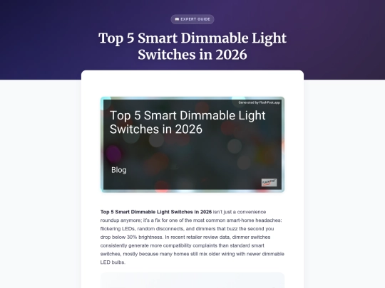 top-5-smart-dimmable-light-switches-in-2026 screenshot