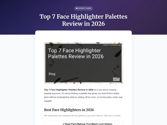 top-7-face-highlighter-palettes-review-in-2026 screenshot