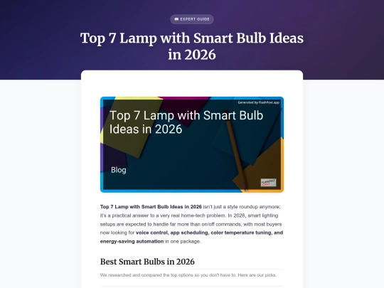top-7-lamp-with-smart-bulb-ideas-in-2026 screenshot