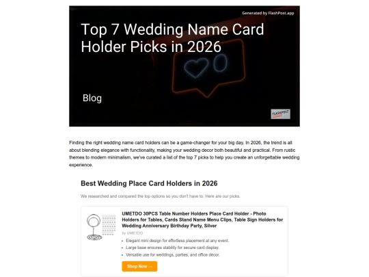 top-7-wedding-name-card-holder-picks-in-2026 screenshot