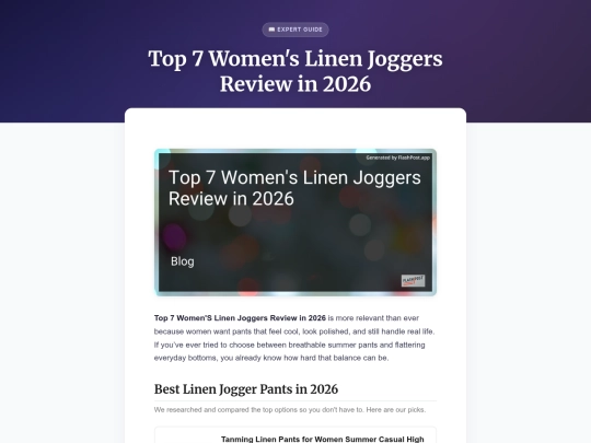 top-7-women-s-linen-joggers-review-in-2026 screenshot
