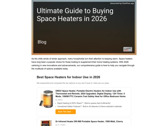 ultimate-guide-to-buying-space-heaters-in-2026 screenshot