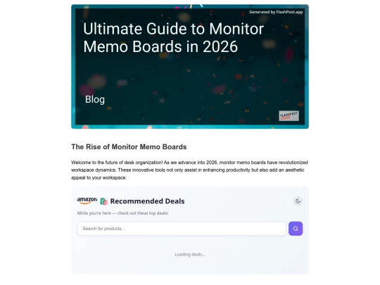 ultimate-guide-to-monitor-memo-boards-in-2026 screenshot