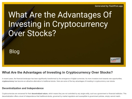 what-are-the-advantages-of-investing-in-cryptocurrency-over-stocks screenshot