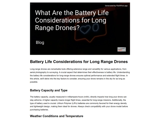 what-are-the-battery-life-considerations-for-long-range-drones screenshot