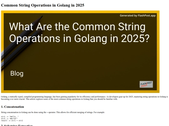 what-are-the-common-string-operations-in-golang-in-2025 screenshot