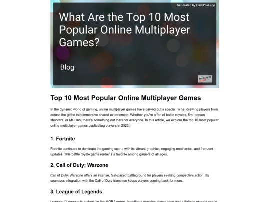 what-are-the-top-10-most-popular-online-multiplayer-games screenshot