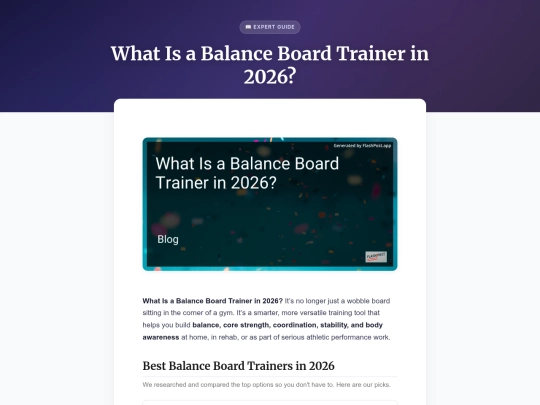 what-is-a-balance-board-trainer-in-2026 screenshot