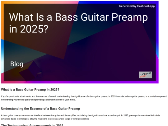 what-is-a-bass-guitar-preamp-in-2025 screenshot