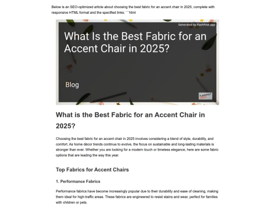 what-is-the-best-fabric-for-an-accent-chair-in-2025 screenshot