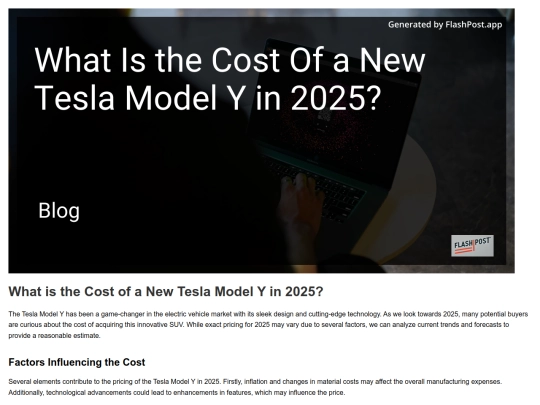 what-is-the-cost-of-a-new-tesla-model-y-in-2025 screenshot