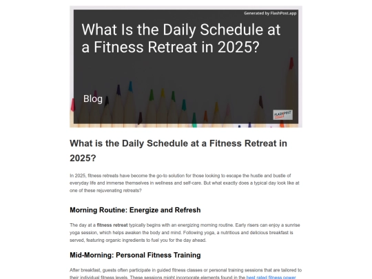 what-is-the-daily-schedule-at-a-fitness-retreat-in-2025 screenshot