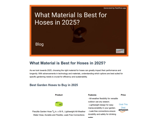 what-material-is-best-for-hoses-in-2025 screenshot