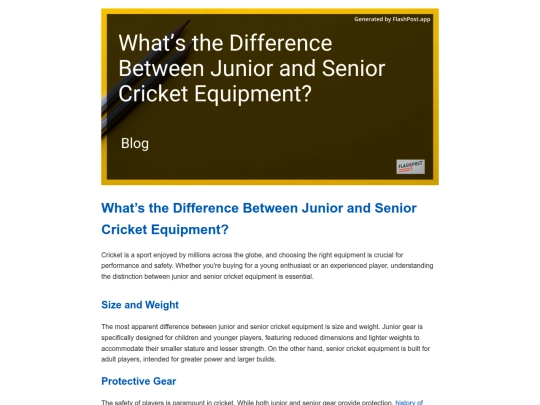 what-s-the-difference-between-junior-and-senior-cricket-equipment screenshot