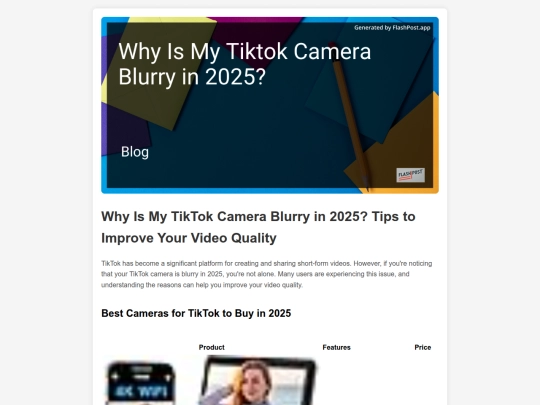 why-is-my-tiktok-camera-blurry-in-2025 screenshot
