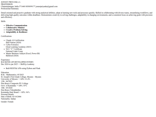 resume/resume screenshot