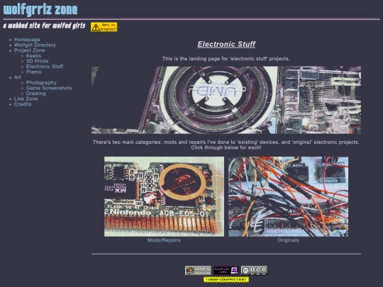 projects/electronics screenshot