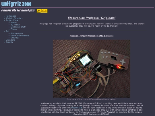 projects/electronics/originals screenshot