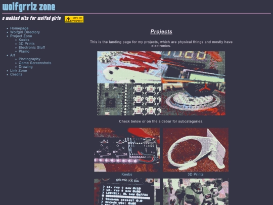 projects screenshot