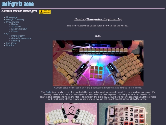 projects/keebs screenshot