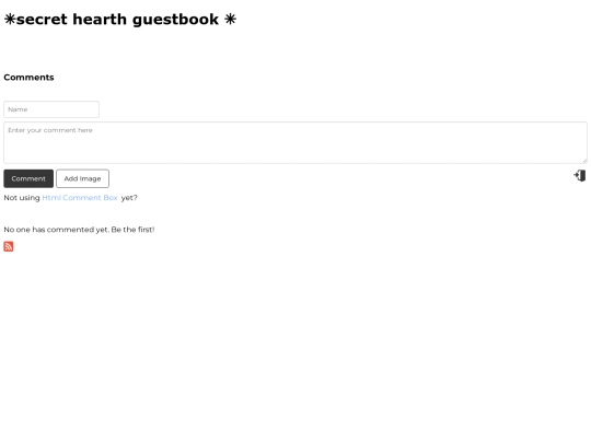 guestbookpage screenshot